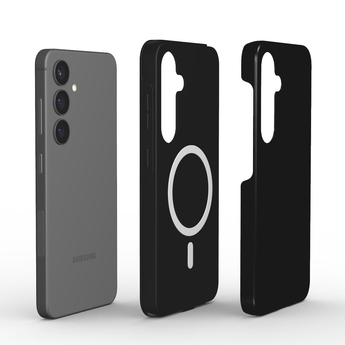 BLACK - Magnetic Phone Case